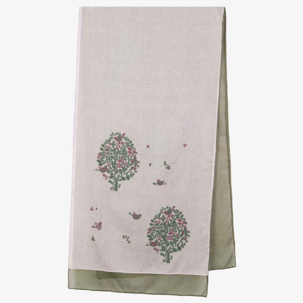 Persischer Bedruckter Schal für Frauen Künstlerisch und Leicht Kandolus