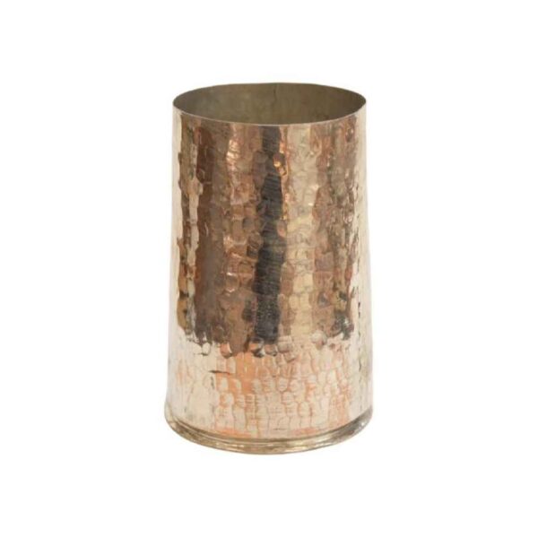 Handgefertigte dekorative persische gehämmerte Kupfervase Minimal