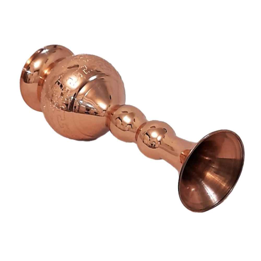 Handgefertigte dekorative persische gehämmerte Kupfervase Raaz