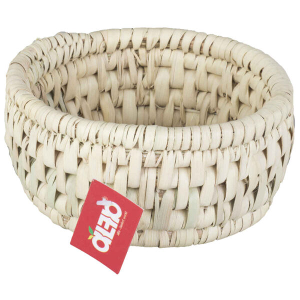 Persischer handgewebter Palmblatt-Aufbewahrungskorb Modell Zina