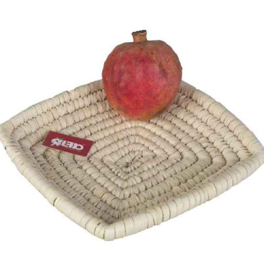 Handgewebter Palmblattkorb – Modell Tanaz (persisch)