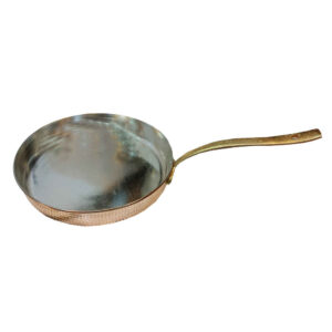 Handgefertigte persische Kupferbratpfanne – Pooya-Design