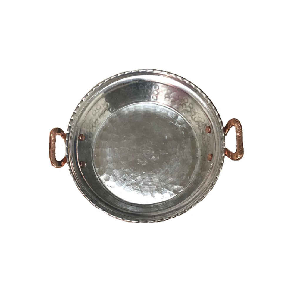 Persische Kupfer-Sautierpfanne – Handgefertigt im Zanjan-Design