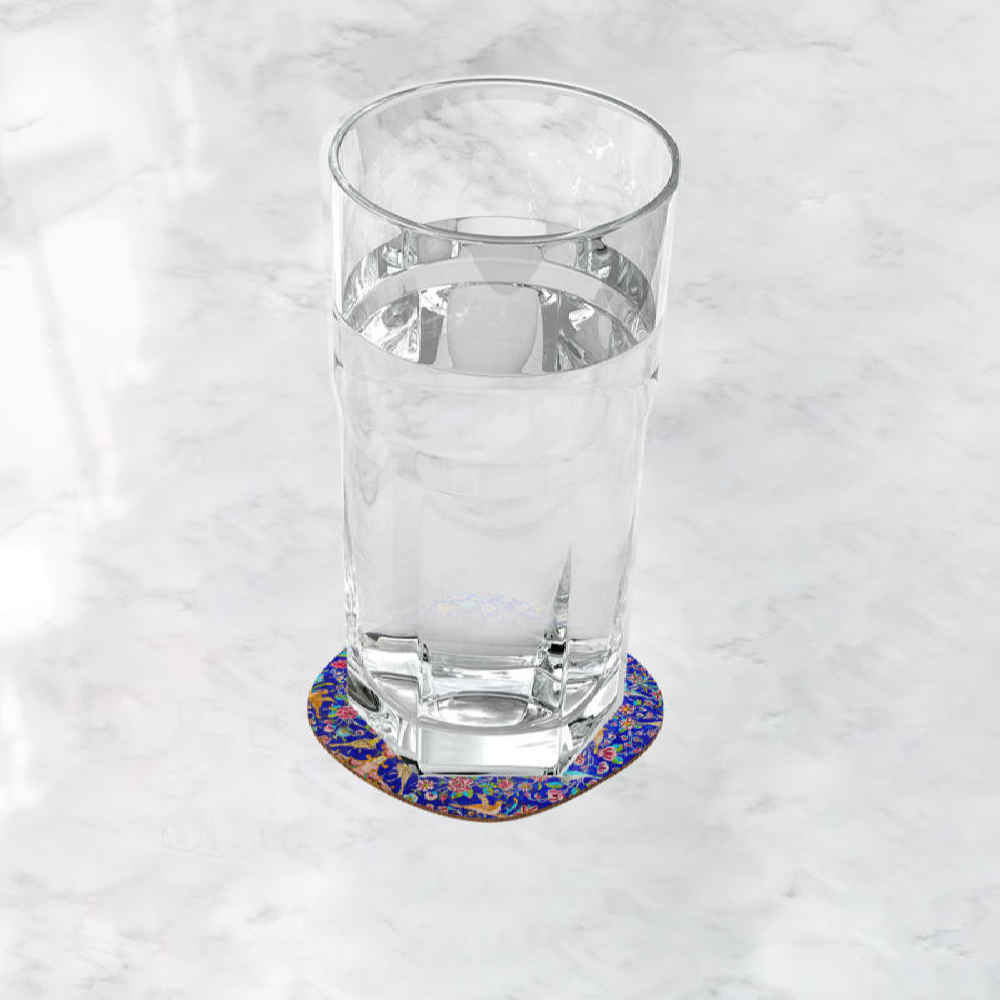 Set aus Untersetzern mit persisch inspiriertem künstlerischen Design Sonati