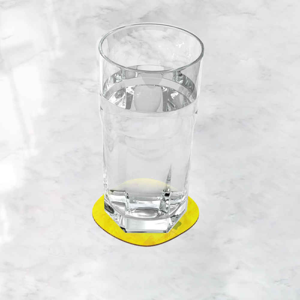 Set aus Untersetzern mit persisch inspiriertem Kalligrafie-Design Gomaan