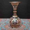 Dekorative Kupfervase, handbemalt mit persischer Minakari-Emaille Ava