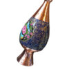 Dekorative Kupfervase, handbemalt mit persischer Minakari-Emaille Fariba
