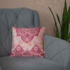 Persischer Samt Kissenbezug - Rosa Design (Set von 2)