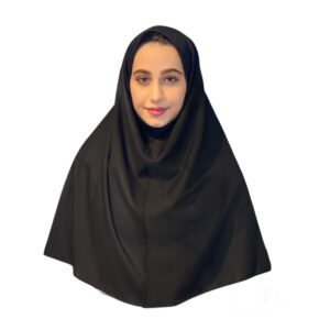 Iranisches Maghnaeh-Kopftuch Hijab für Frauen – Modell Bck100
