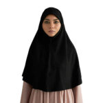 Iranisches Maghnaeh-Kopftuch Hijab für Frauen – Modell Ker4590