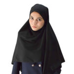 Iranisches Maghnaeh-Kopftuch Hijab für Frauen – Modell Ker90