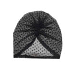 Schwarzer Kopftuch-Turban Modell GF
