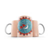 Persische Keramik Kaffeetasse - Modell Mah o Mahi