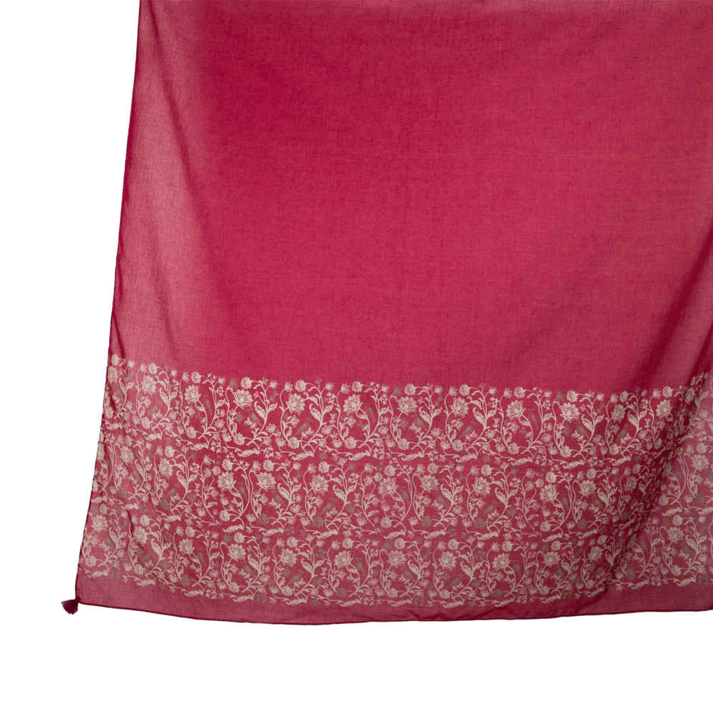 Blumenschal für Damen – Luxus und Lebendiges Gilan-Design