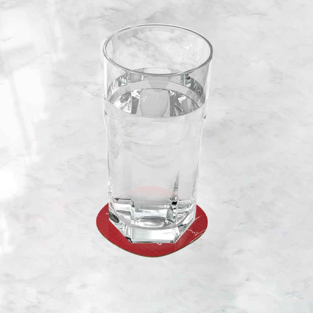 Set aus Untersetzern mit persisch inspiriertem Kalligrafie-Design Tea