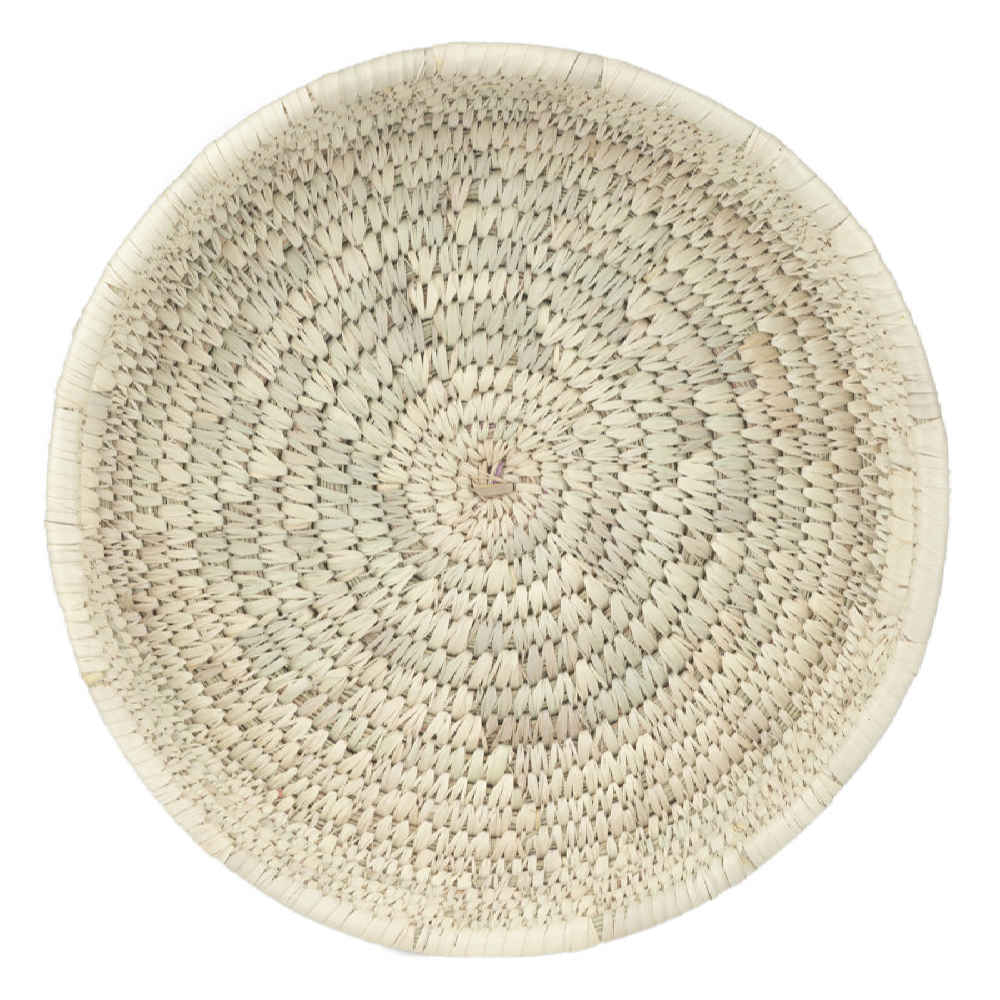 Handgewebter Aufbewahrungskorb aus Palmblatt – Modell Atena (persisch)