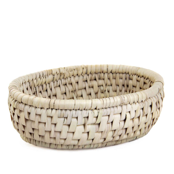 Persischer handgewebter Palmblatt-Aufbewahrungskorb Modell Hanieh