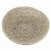Persian Handwoven Palm Leaf Storage Basket Model Tanin