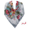Sommerschal für Damen – Luxus Blumenmuster, Bahar-Design
