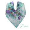 Sommerschal für Damen – Luxus Blumenmuster, Bahar-Design