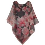 Sommerschal für Damen – Luxus Blumenmuster, Shokofeh-Design