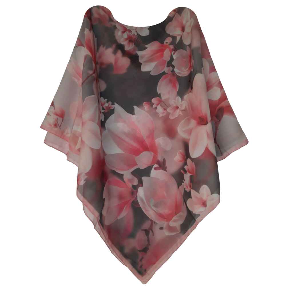 Sommerschal für Damen – Luxus Blumenmuster, Shokofeh-Design