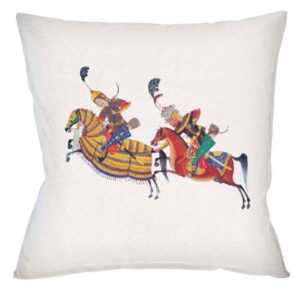 Persischer Samt Kissenbezug – Cheshm Nazar Design (Set von 2)