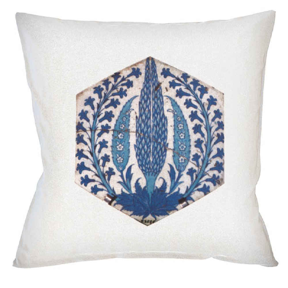 Persischer Samt Kissenbezug Set - Kashi Design (Set von 2)