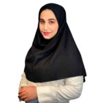 Iranisches Maghnaeh-Kopftuch Hijab für Frauen – Modell Bck90