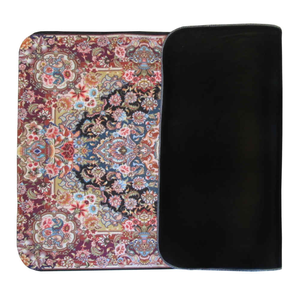 Indoor-Teppichmatte für die Wohnkultur – Rutschfest, persisch inspiriert, bedruckt Floral II