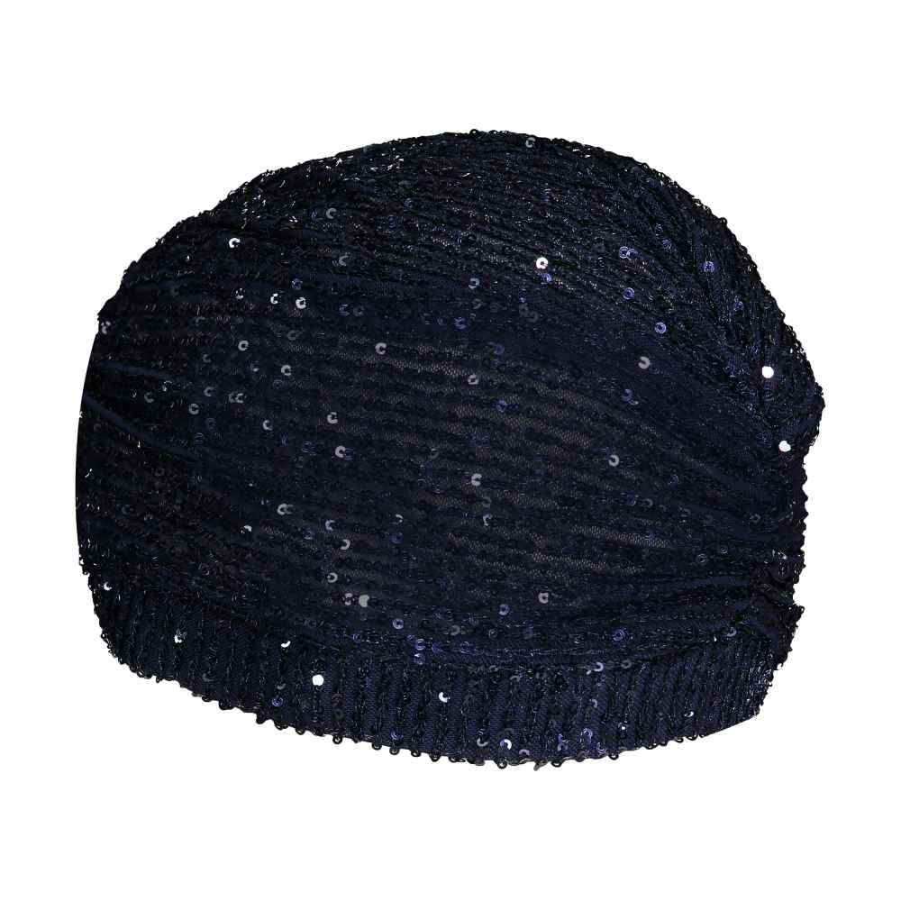 Paillette Kopftuch-Turban Modell HRM1016