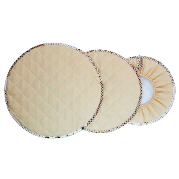 Damkoni - Persischer Reiskocher Bonnet Deckel Dampfsammler Set von 3 - Modell Golbarg