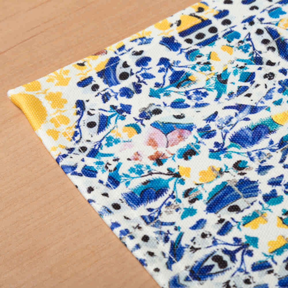 Set aus 6 Stoff-Tischsets unter dem Teller – Modell Dina