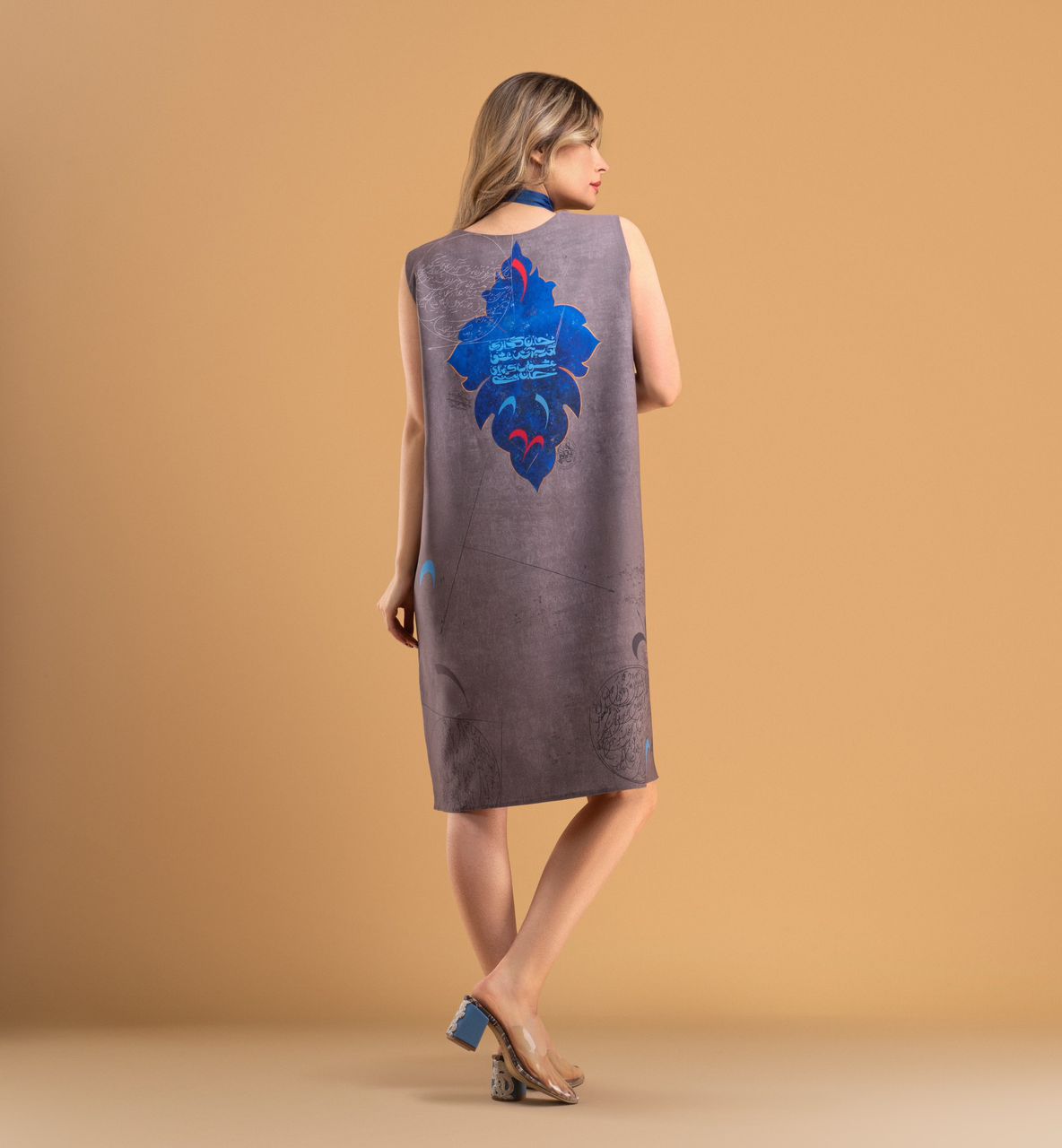 Set aus Oversized-Shirt & Halstuch Modell Afagh