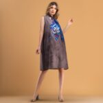 Set aus Oversized-Shirt & Halstuch Modell Afagh