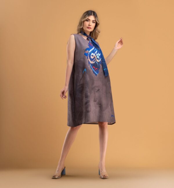 Set aus Oversized-Shirt & Halstuch Modell Afagh