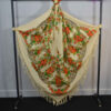 Torkaman Ethnische Wollschal Modell Blume