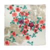 Blumenschal aus Seide für Damen – Luxus und Lebendiges Sarvin-Design
