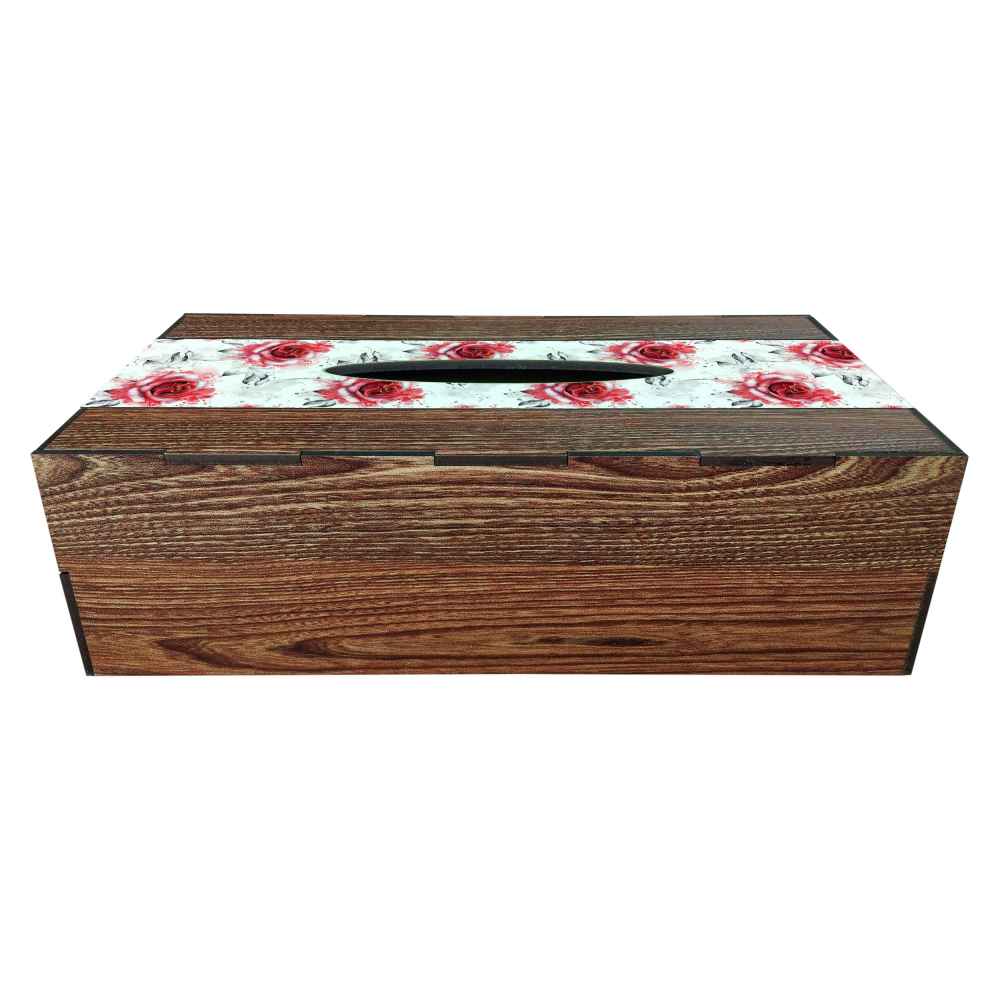 Rustikale Holz-Taschentuchbox – Afsoon