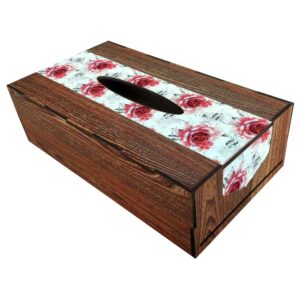 Rustikale Holz-Taschentuchbox – Afsoon