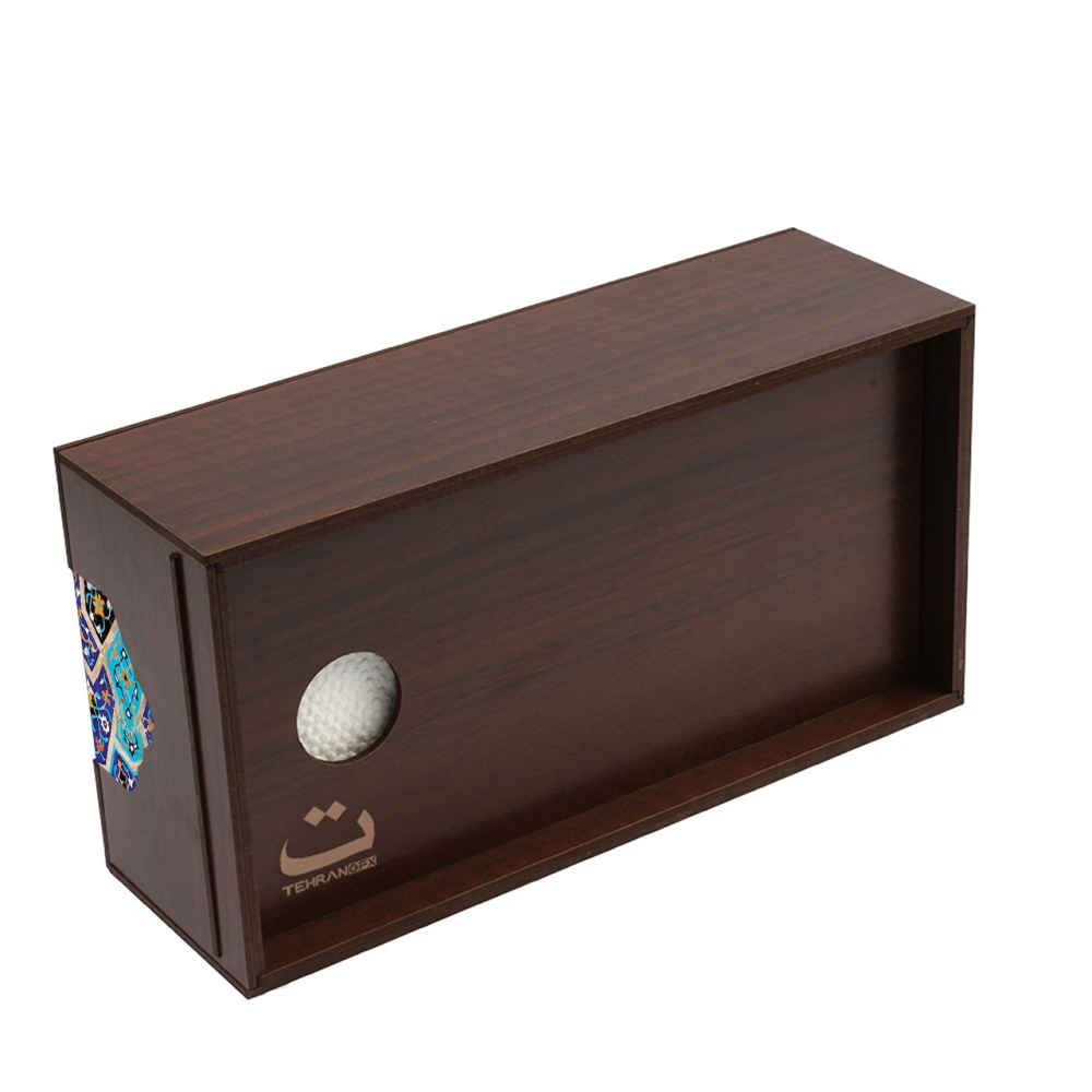 Rustikale Holz-Taschentuchbox – Chavosh