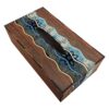Rustikale Holz-Taschentuchbox – Darya