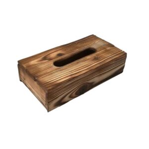 Rustikale Holz-Taschentuchbox – Jangal