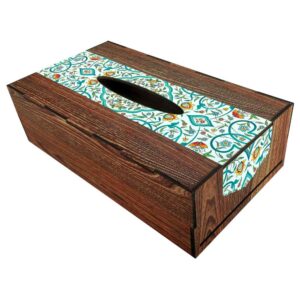 Rustikale Holz-Taschentuchbox – Jooya
