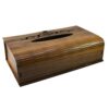 Rustikale Holz-Taschentuchbox – Kiana