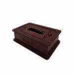 Rustikale Holz-Taschentuchbox – Parto