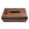 Rustikale Holz-Taschentuchbox – Parvaneh