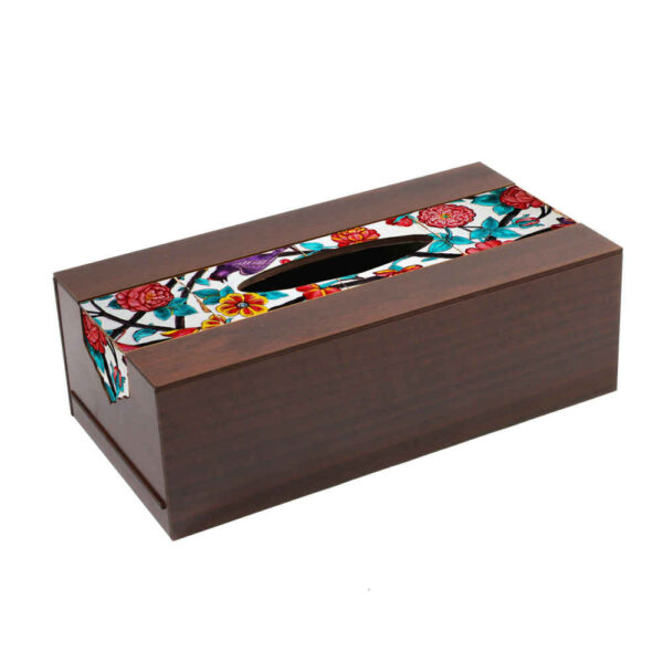 Rustikale Holz-Taschentuchbox – Sareh