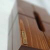 Rustikale Holz-Taschentuchbox – Telan