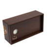 Rustikale Holz-Taschentuchbox – Kachel-Design